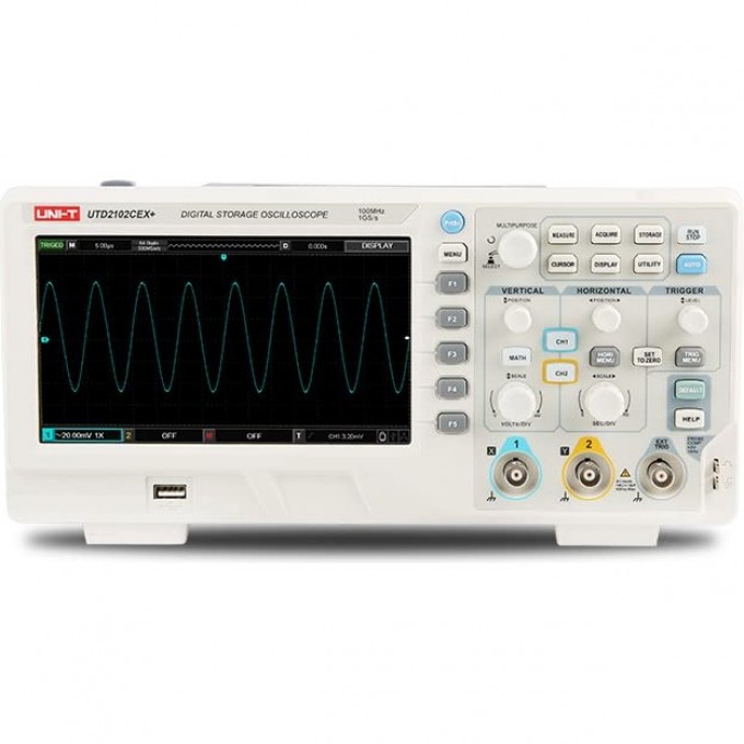 Цифровой осциллограф UNI-T UTD2202CEX+ Цифровой осциллограф UNI-T UTD2202CEX+
