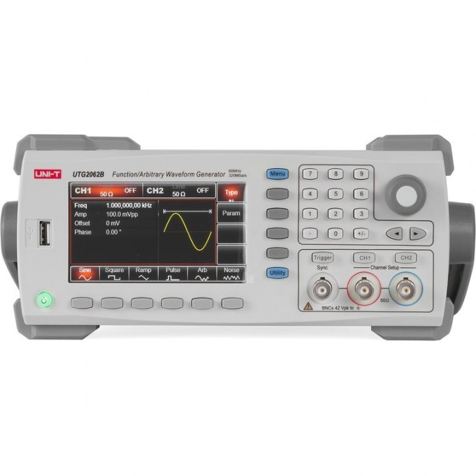 Генератор сигналов UNI-T UTG2062B Генератор сигналов UNI-T UTG2062B