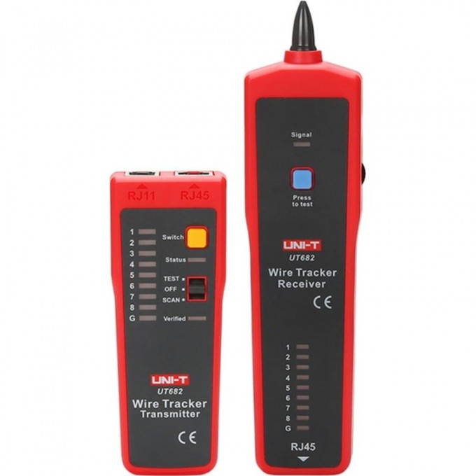Кабельный тестер с генератором сигнала UNI-T UT682 13-1091 Кабельный тестер с генератором сигнала UNI-T UT682 13-1091