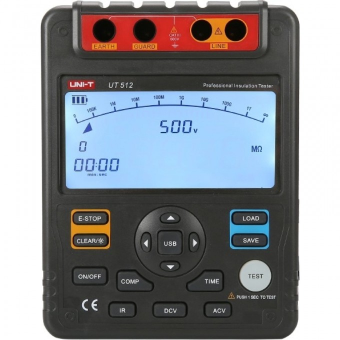 Мегаомметр UNI-T UT512 Мегаомметр UNI-T UT512