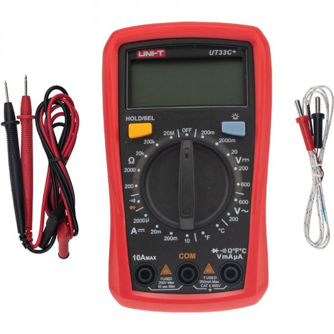 Мультиметр UNI-T UT33C+ 13-0057 Мультиметр UNI-T UT33C+ 13-0057