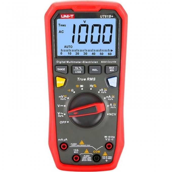 Мультиметр UNI-T UT61B+ 13-0092 Мультиметр UNI-T UT61B+ 13-0092