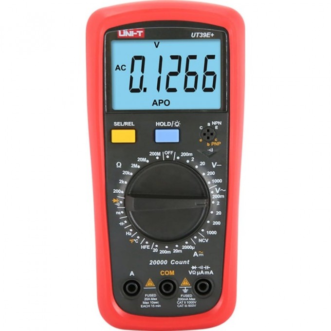 Мультиметр универсальный UNI-T UT39E+ 13-0068 Мультиметр универсальный UNI-T UT39E+ 13-0068