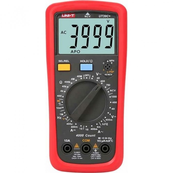 Мультиметр универсальный UNI-T UT39С+ 13-0067 Мультиметр универсальный UNI-T UT39С+ 13-0067