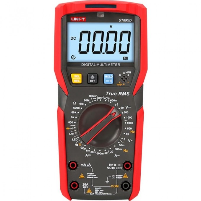 Мультиметр универсальный UNI-T UT89XD 13-0076 Мультиметр универсальный UNI-T UT89XD 13-0076