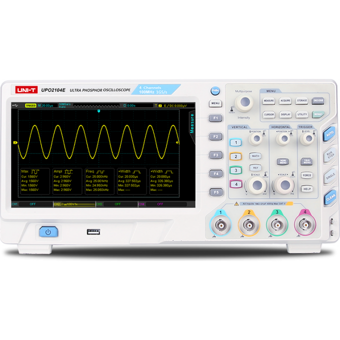 Осциллограф цифровой UNI-T UPO2102 Осциллограф цифровой UNI-T UPO2102