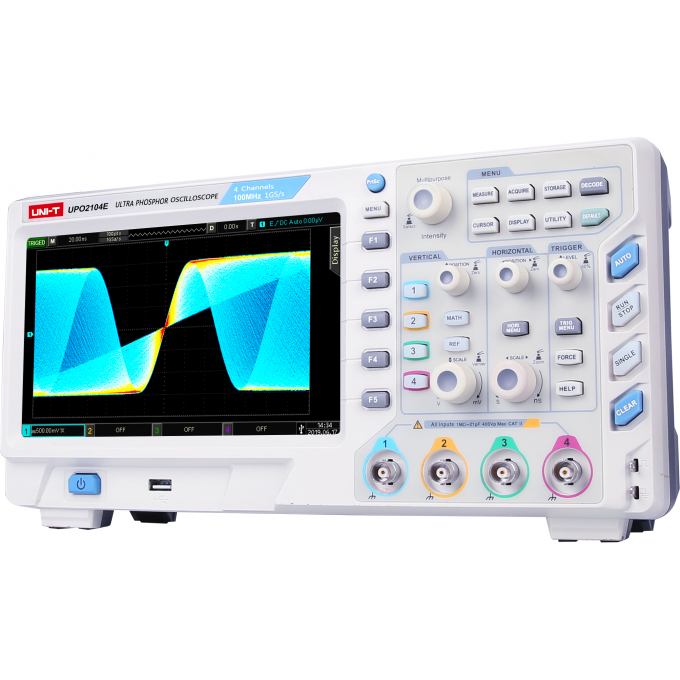 Осциллограф цифровой UNI-T UPO2104 Осциллограф цифровой UNI-T UPO2104