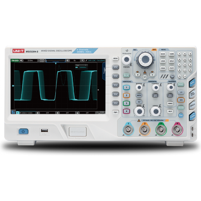 Осциллограф цифровой UNI-T UPO2204 Осциллограф цифровой UNI-T UPO2204
