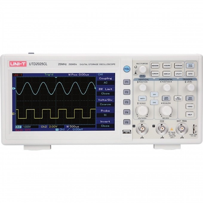 Осциллограф цифровой UNI-T UTD2052CL+ Осциллограф цифровой UNI-T UTD2052CL+