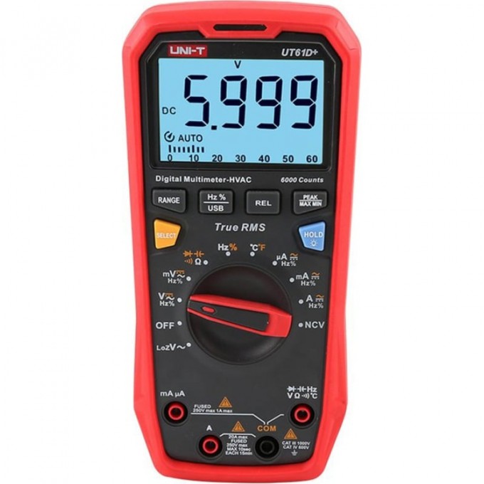 Профессиональный мультиметр UNI-T UT61D+ 13-0093 Профессиональный мультиметр UNI-T UT61D+ 13-0093