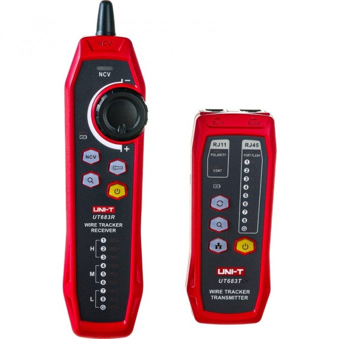 Тестер трассоискатель с генератором сигнала UNI-T UT683KIT 13-1092 Тестер трассоискатель с генератором сигнала UNI-T UT683KIT 13-1092