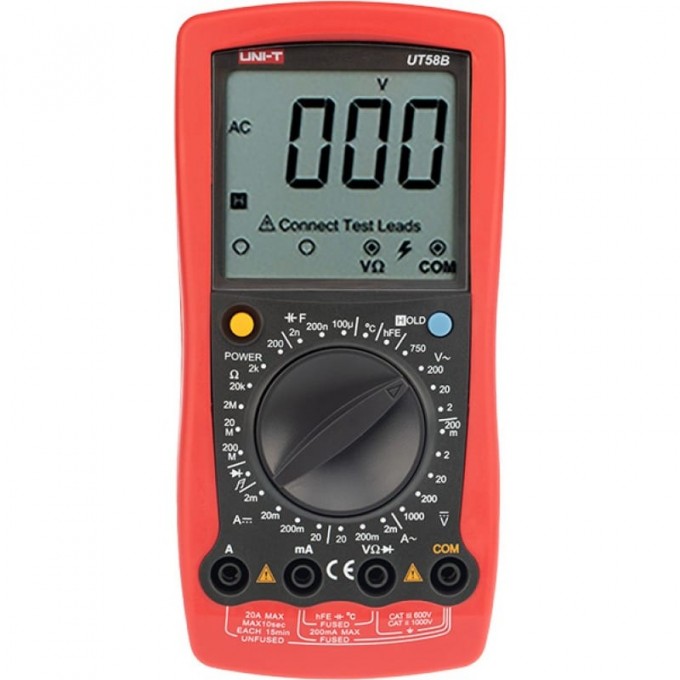 Универсальный мультиметр UNI-T 13-1022 UT 58B Универсальный мультиметр UNI-T 13-1022 UT 58B
